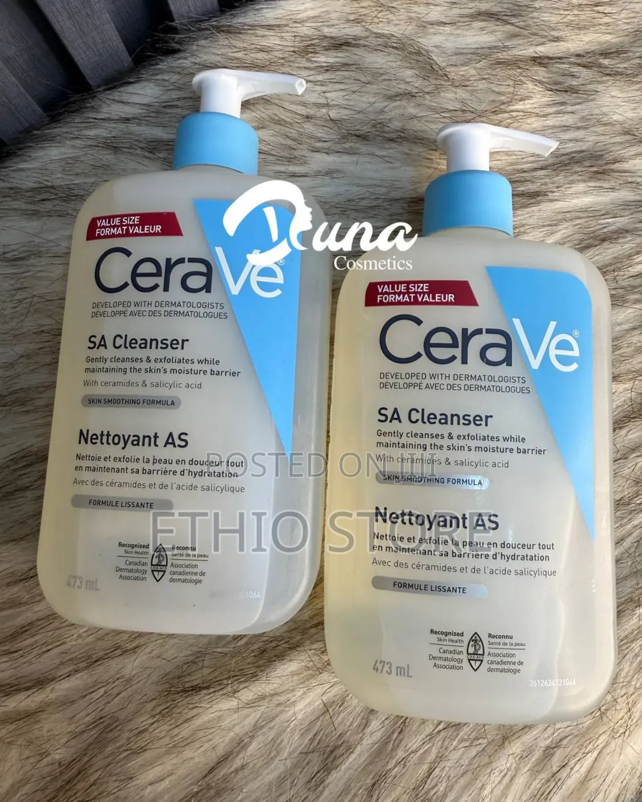 CeraVe SA Smoothing Cleanser (473ml)
