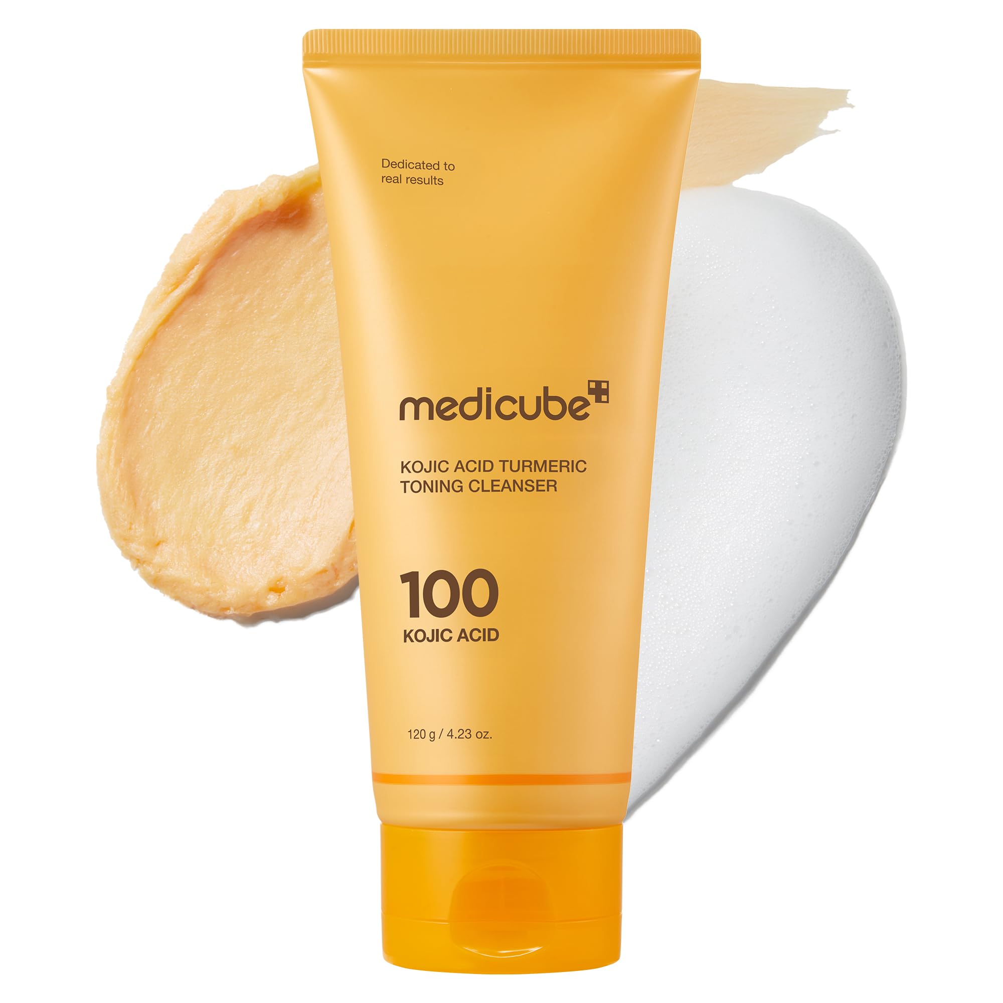 Medicube Kojic Acid Turmeric Toning Cleanser (120g)