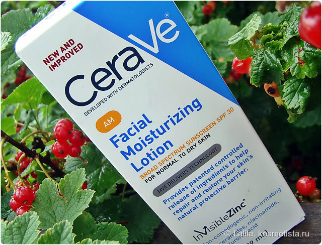 CeraVe AM Facial Moisturizing Lotion with InVisibleZinc SPF 30