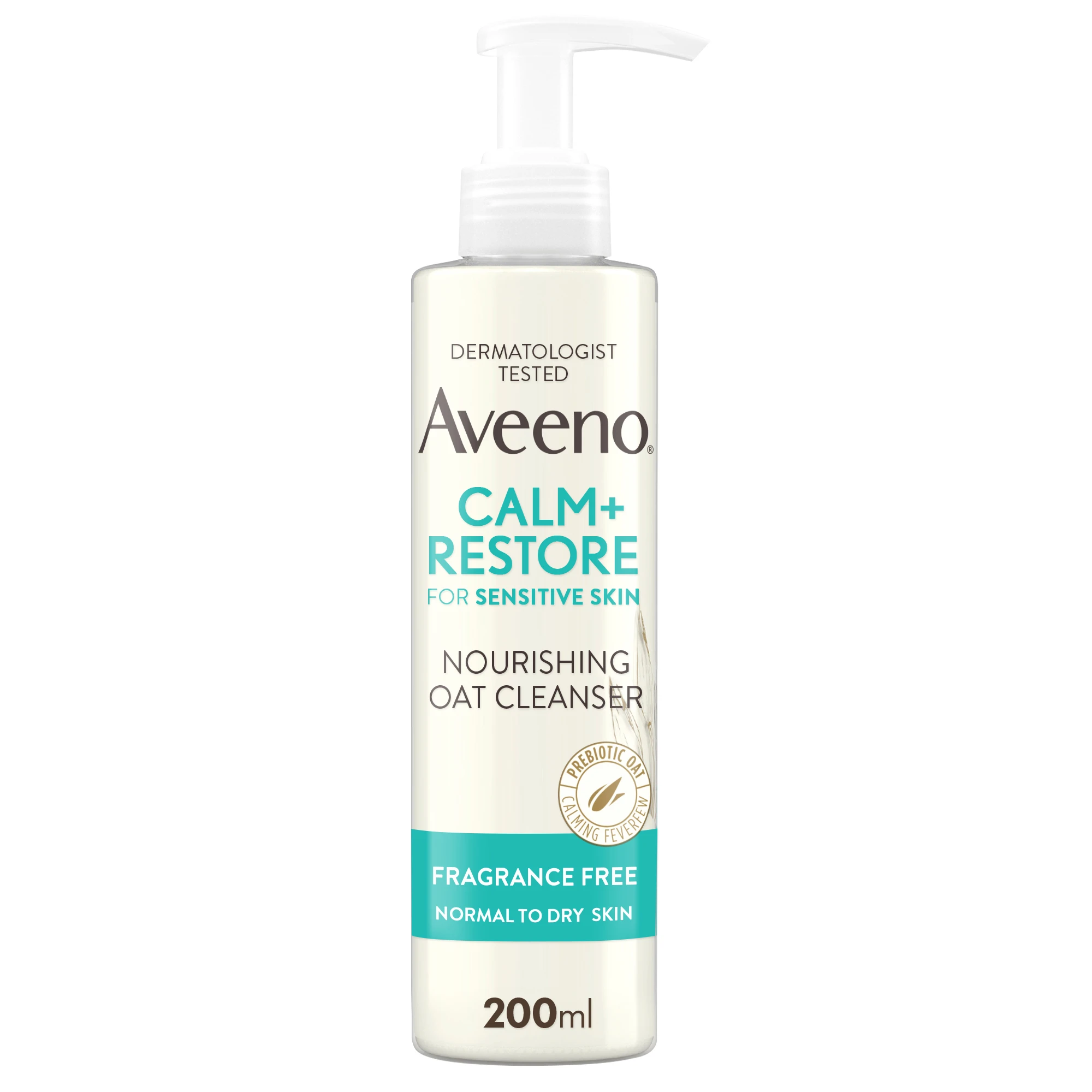 Aveeno Calm + Restore Nourishing Oat Cleanser (200ml)