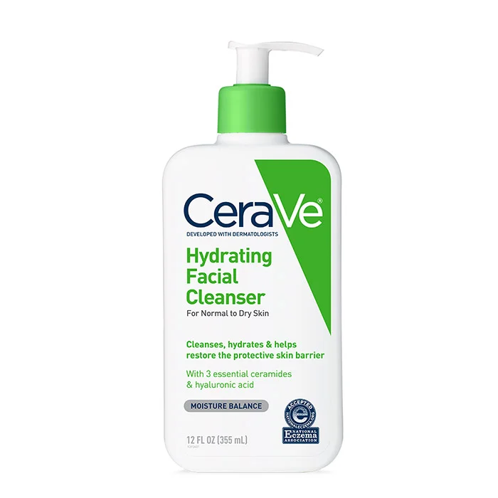 CeraVe Hydrating Facial Cleanser Medium Size (355ml / 12 oz)