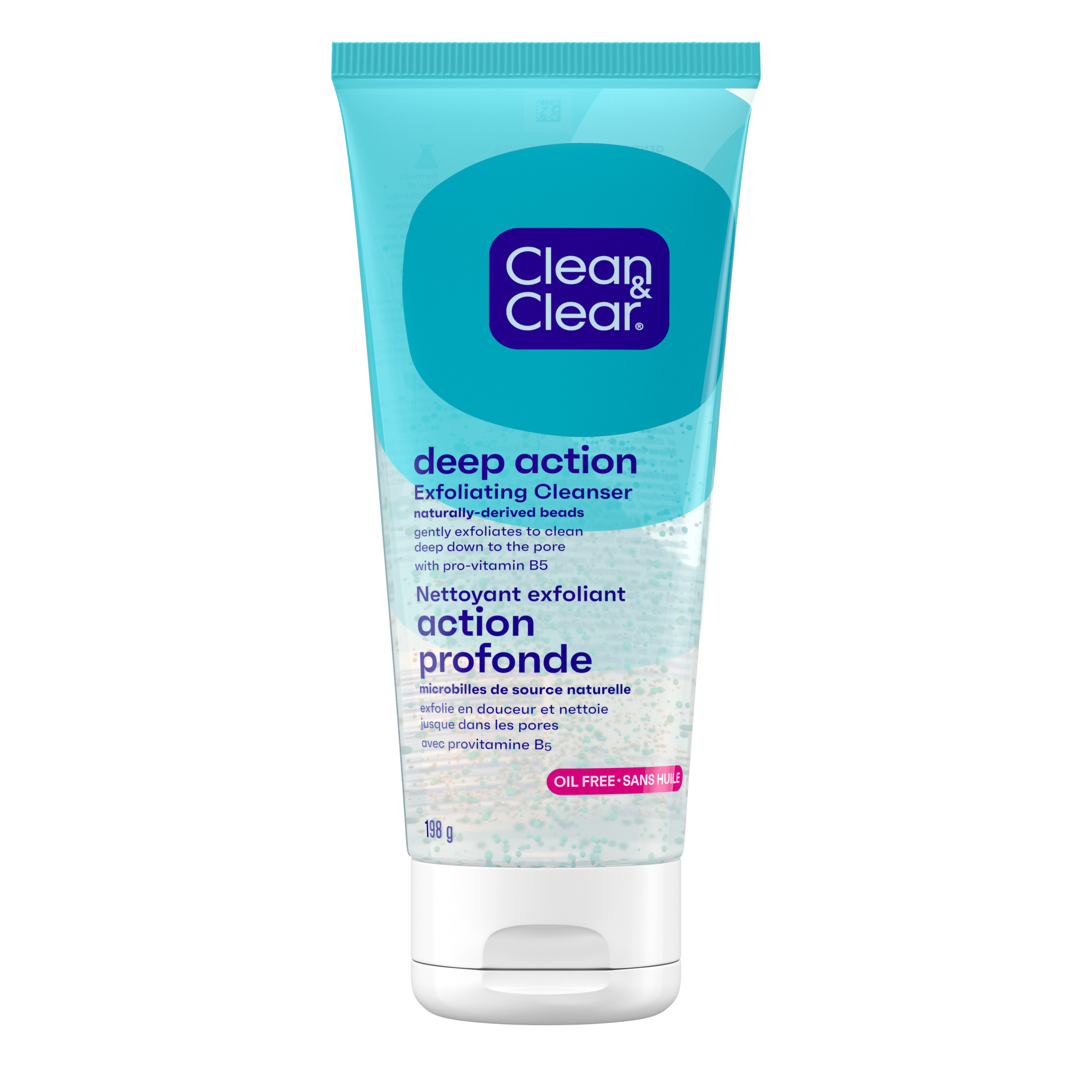 Clean & Clear Deep Action Exfoliating Cleanser (100g)