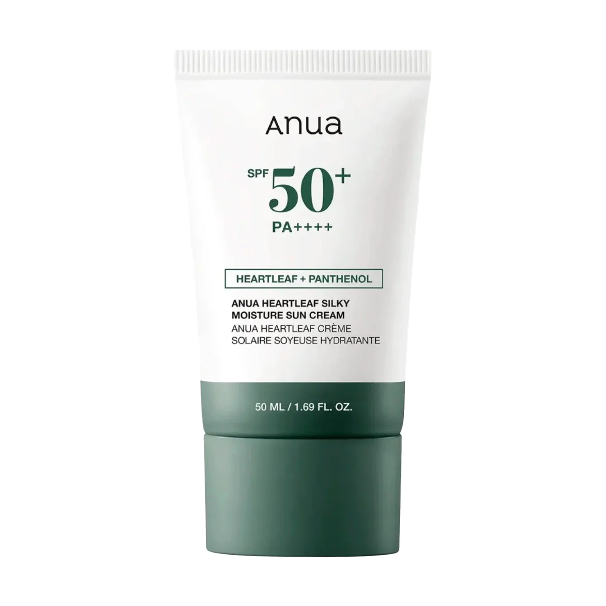 Anua Heartleaf Silky Moisture Sun Cream SPF 50+ PA++++